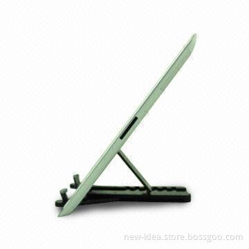 New Stand for Apple's iPad 2, Made of ABS Material, Available in White and Black Colors